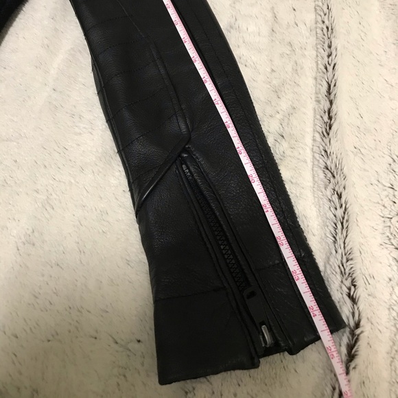 Diesel leather & wool Motorcycle Jacket - Picture 16 of 16